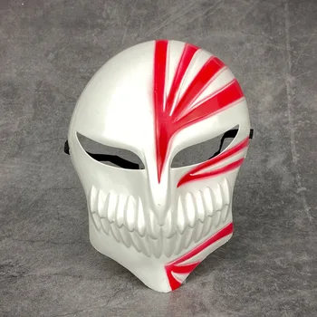 Visas veidas mirties kaukė Šokių anime ir animacinių filmų kaukė cosplay Kurosaki Ichigo vaidmuo žaisti kaukės Karnavaliniai Halloween mask