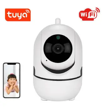 2021 Tuya 1080P IP Kameros Automatinio Sekimo Home Security Patalpų Stebėjimo kamerų sistemos VAIZDO Belaidė Kamera, WiFi Kūdikio stebėjimo